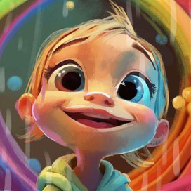 радужный дождь