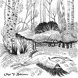 Иллюстрация к рассказу И.Шмелева "К солнцу"