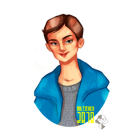 Синяя шуба | Blue fur coat