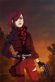 Post-apocalyptic girl