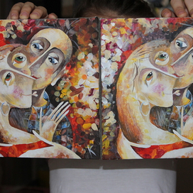 Двое, перерисовка Мацика 