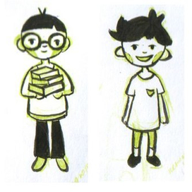 Иллюстрации для проекта, связанного с психологией детей.
