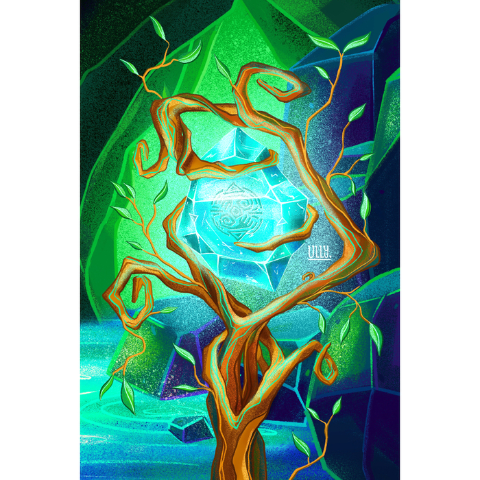 Волшебный затерянный мир. Жезл с магическим камнем