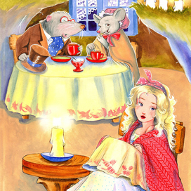 У полевой мыши.