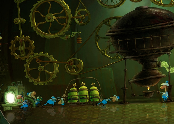 "And we lived beneath the waves"