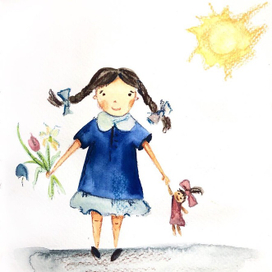 Варя. серия "про Миньку и Гриньку"