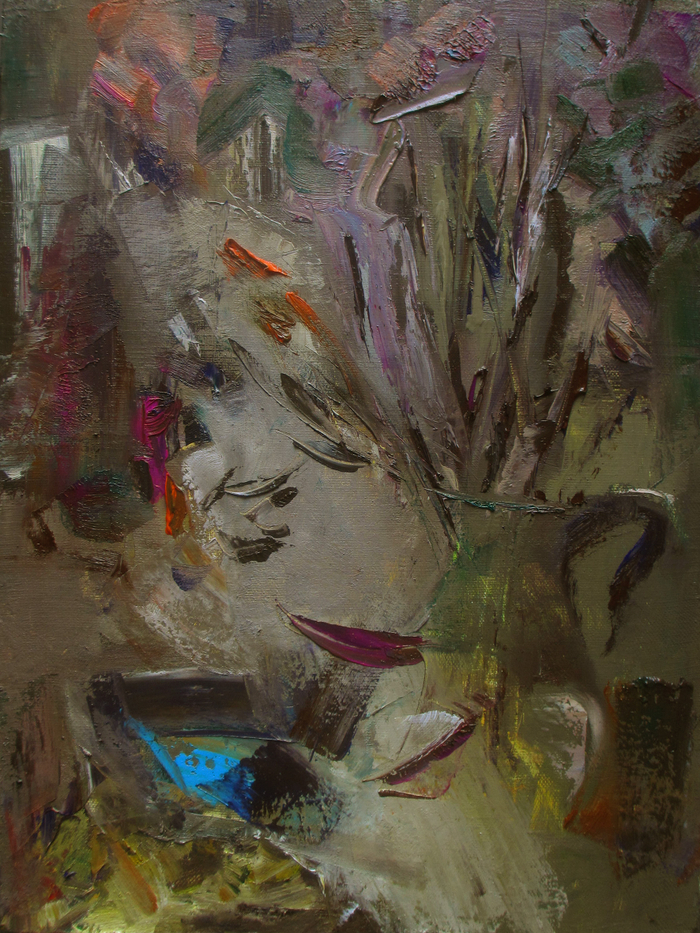 натюрморт с голубой чашкой