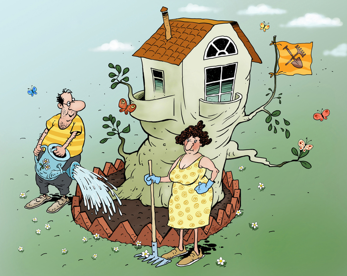 Дачный сезон.