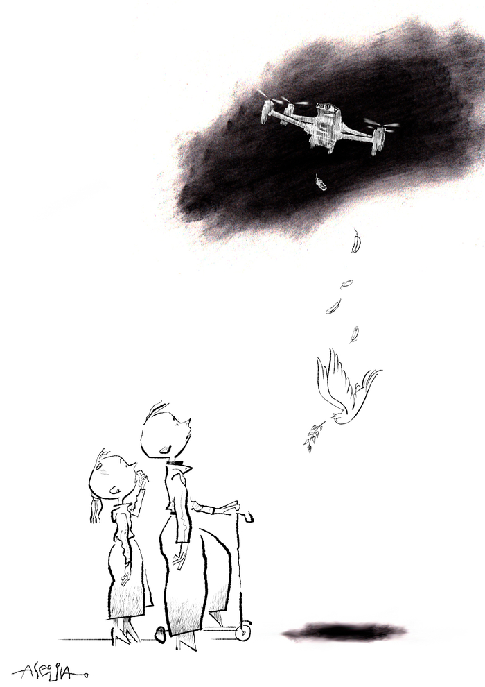 Против дрона нет приема, окромя другого дрона