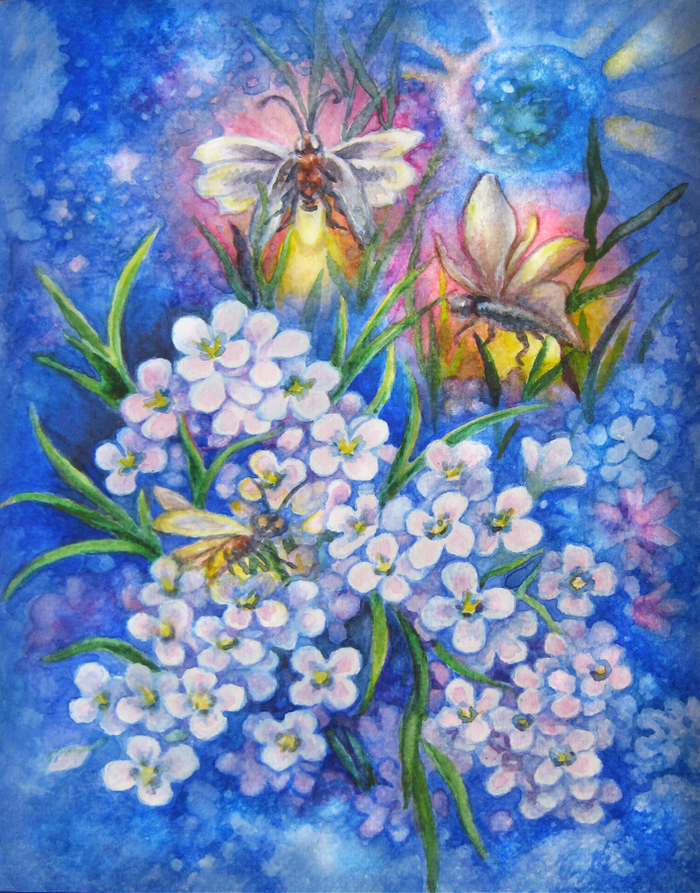 Аромат ночных фиалок