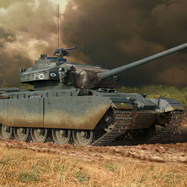 Centurion Mk5 ( box art for Amusing Hobby )