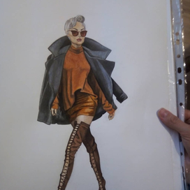 Фэшн-иллюстрация 