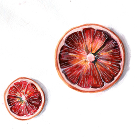 Акварельные сладости