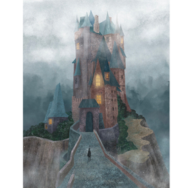 Иллюстрация для серии осенних открыток 