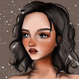 Sketches of freckles