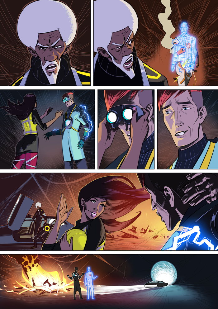 Страница комикса TFDF #3