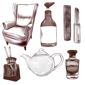 Предметный скетч 