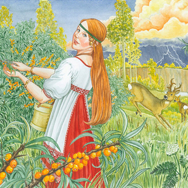 Облепиха (серия «Ягоды наших лесов»)