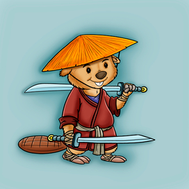 Бобёр  воин