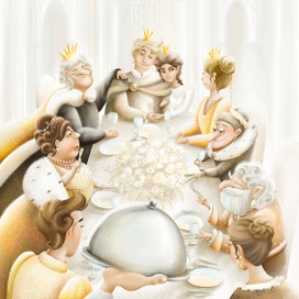 Свадьба, довольный король и сытая тетушка.