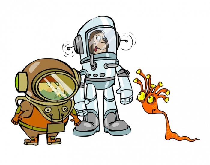 водолазы-космонавты