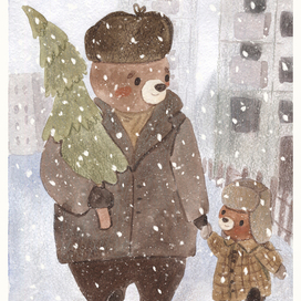 Новогодняя иллюстрация