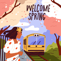 Привет весна!