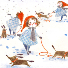 Прогулка с Ники