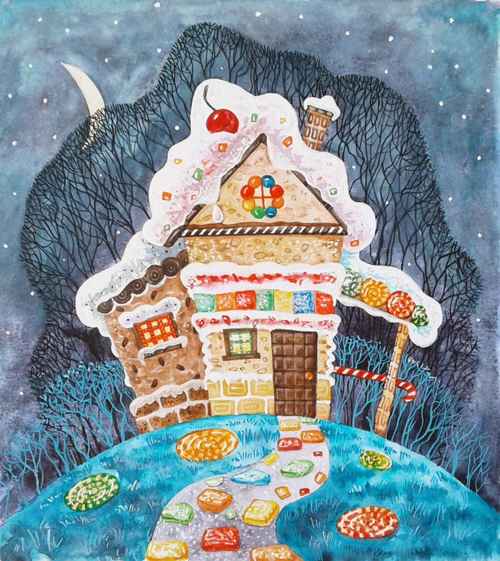 "Гензель и Гретель", Пряничный домик