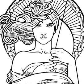 Серия "Богини" для этикеток ароматических свечей