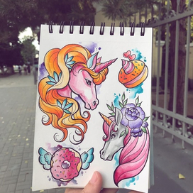 Единороги и сладкое