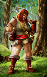 Натаха Кабачок - опасная разбойница