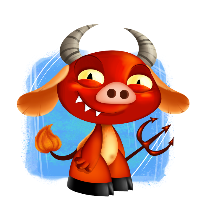 Cute devil