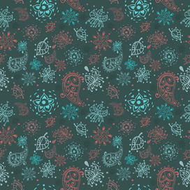 Цветочный узор 3