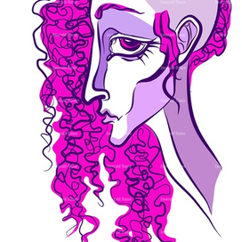 Розовые кудри