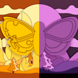 Иллюстрация на тематику экологии и ЧП