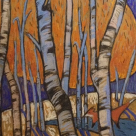 Среди берез