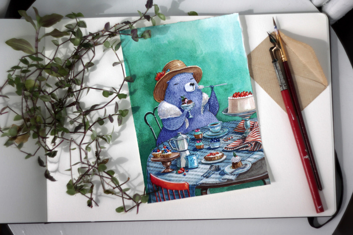 Лавандовая леди