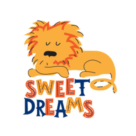 Сладкие сны. Спящий лев