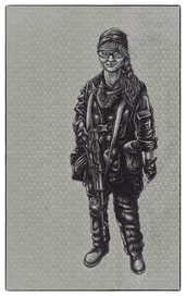 Девушка с автоматом =)