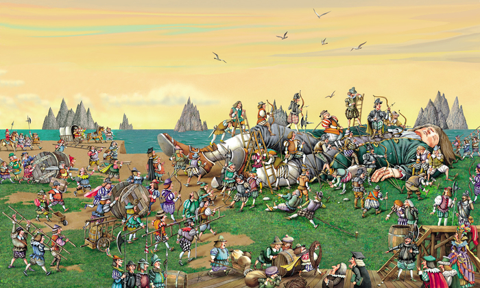 "Гулливер в стране лилипупов"