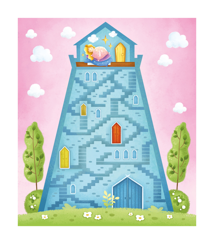  Весёлые лабиринты «Принцессы»