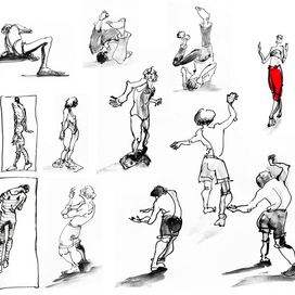 Наброски с партитуры движения