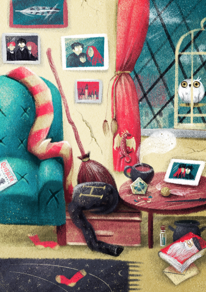 Комната Гарри Поттера