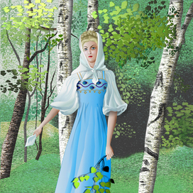 Русская берёзонька