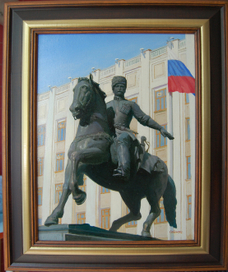 Памятник "Казакам – основателям земли Кубанской".