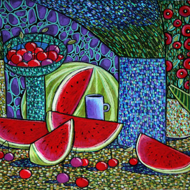 Арбузный натюр...