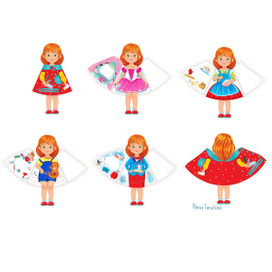 Книга-игрушка Профессии