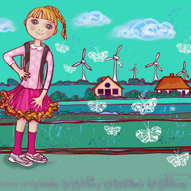 Белые бабочки