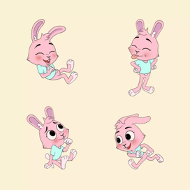 Bunny mascot 